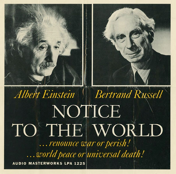 Einstein-Russel notice.