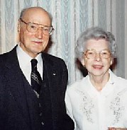 Virginia Olsson and General Nichols in 1994