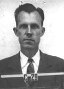 Roy W. Carlson's Los Alamos ID badge photo