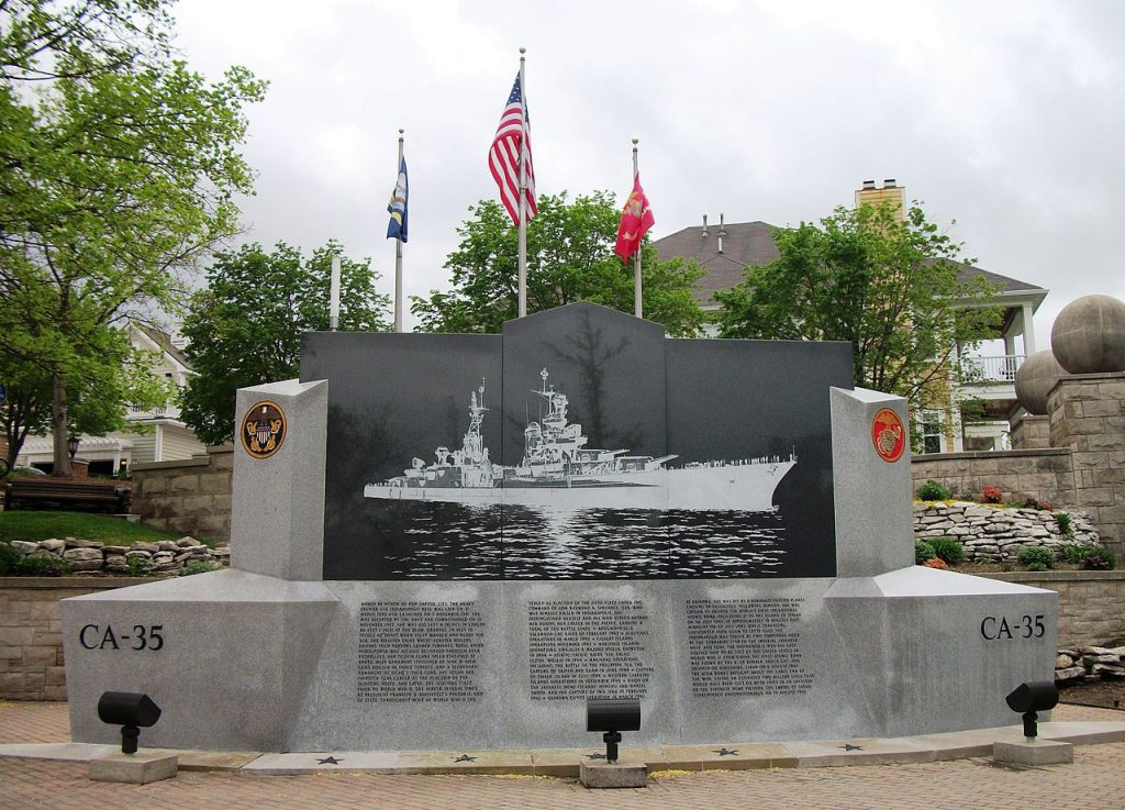 USS Indianapolis Memorial in Indianapolis, IN