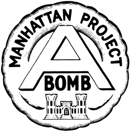 The Manhattan Project insignia. Image courtesy of Alex Wellerstein.
