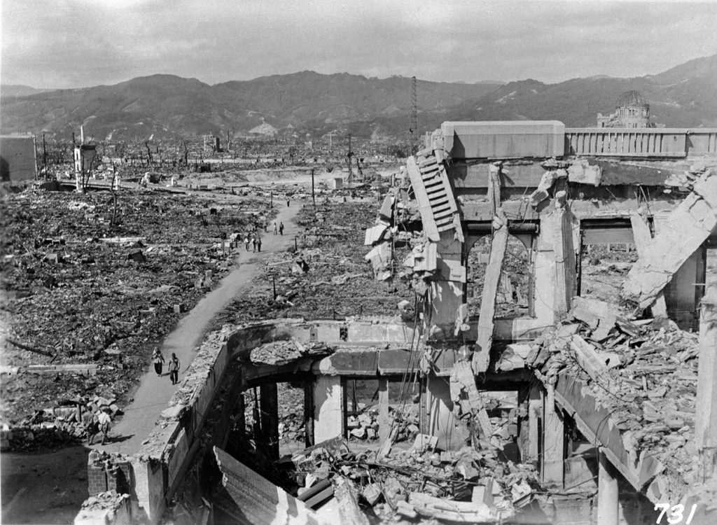Images from the Surveys in Hiroshima and Nagasaki