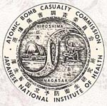 The logo of the Atomic Bomb Casualty Commission