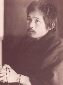 Takashi Nagai, "the Saint of Nagasaki," in 1946