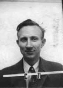 Boyce D. McDaniel in his Los Alamos ID Badge