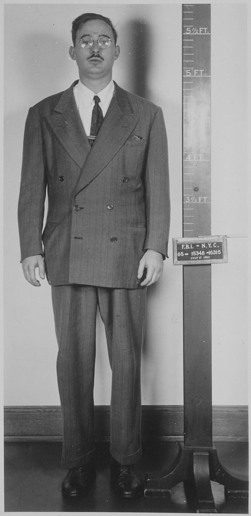 Julius' Arrest Photograph.