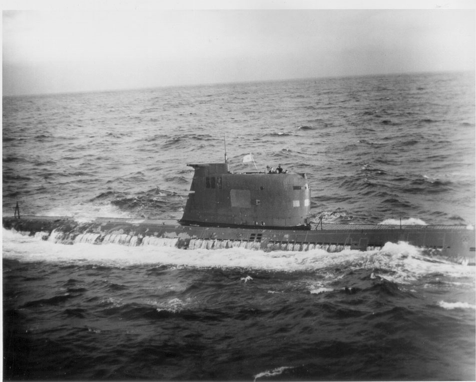 The Soviet B-59 submarine surfaces, October 28, 1962