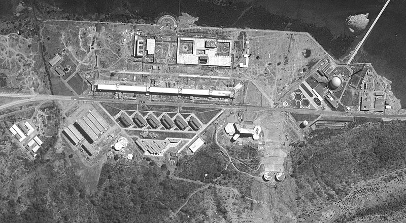 A U.S. satellite photograph of the Bhabha Atomic Research Centre, 1966